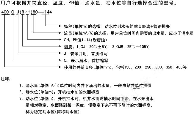 100QH不銹鋼潛水泵